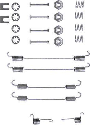 HELLA PAGID Piederumu komplekts, Bremžu loki 8DZ 355 200-371